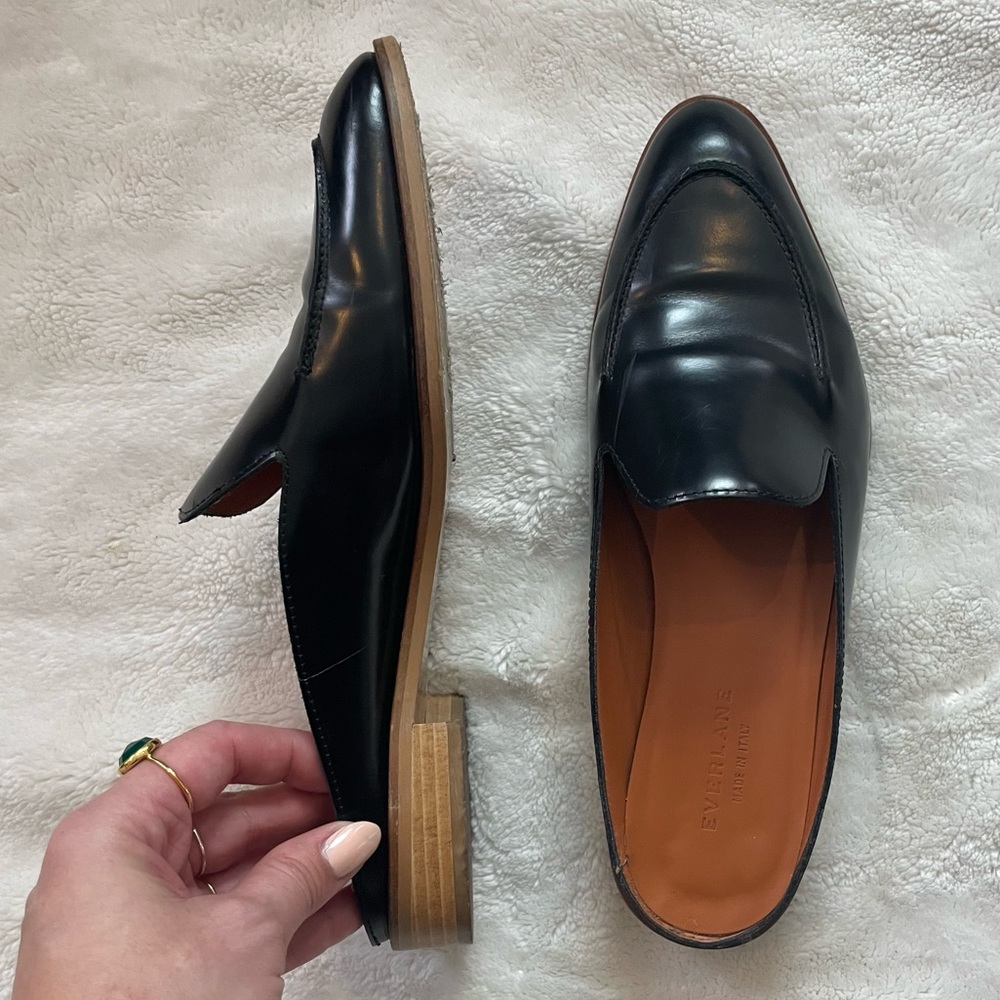 Everlane Mules Black Size 10